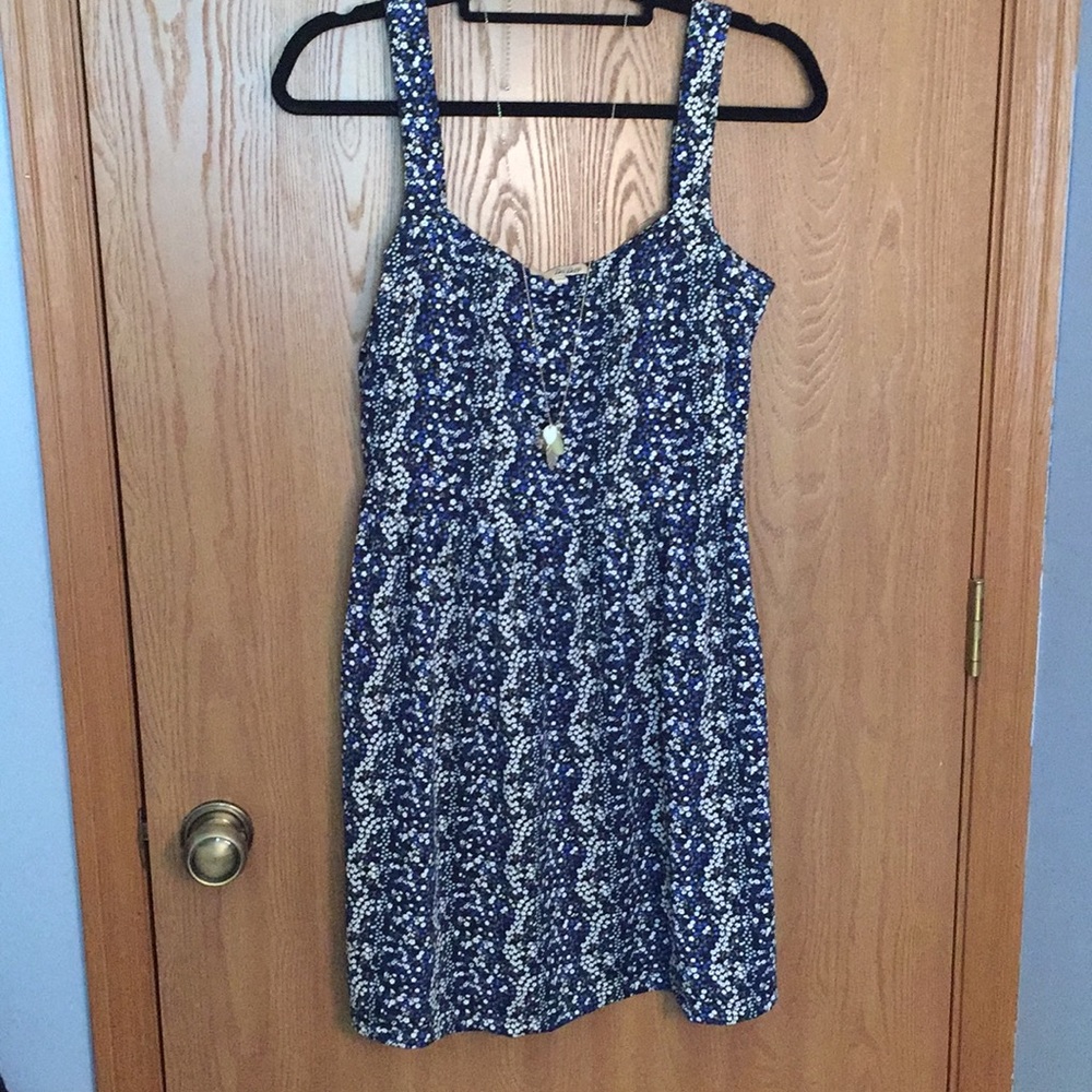 Blue flower dress!